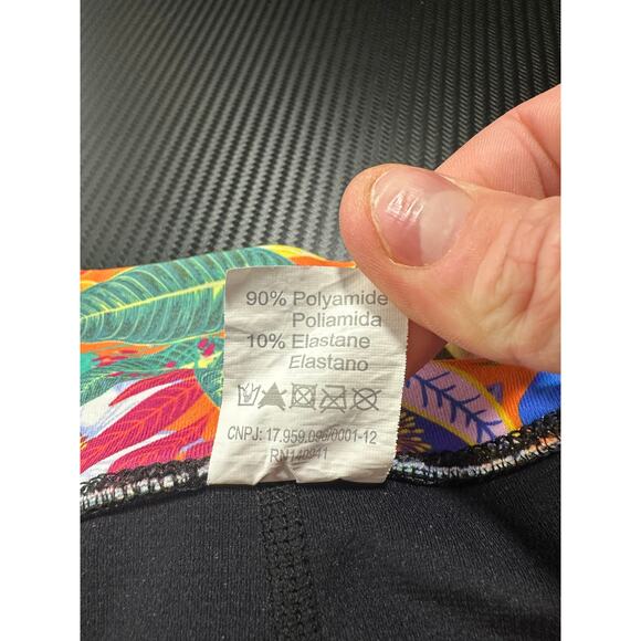 Dona Jo Athletic Skort Floral Artsy Size Small Art to Wear Athletic - Picture 4 of 11